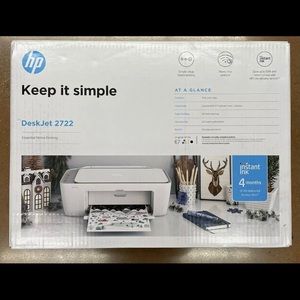 HP DeskJet 2722 All-in-One Wireless Inkjet Printer